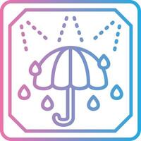 Keep Dry Vivid App Element vector