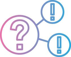 Questions Clean Digital Design vector