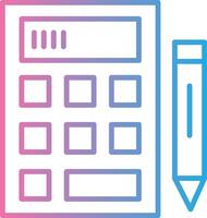Calculator Pixel Grid Artwork vector