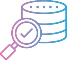 Data Searching App Based UI Graphic vector