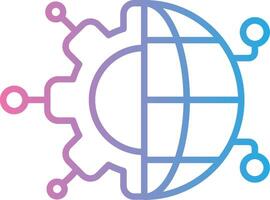 Network User Friendly Drawing vector