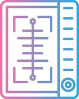 X Ray Abstract UI Visual vector
