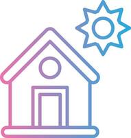 Avoid Direct Sunlight Bold App Graphic vector