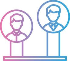 Bar Chart Monochrome Line Graphic vector