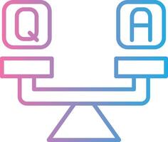 Faq Muted Tone Element vector