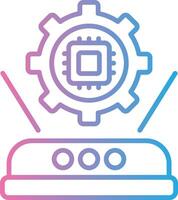 Hologram Vibrant Visual Object vector
