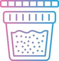 Urine Test Tech Styled Form vector