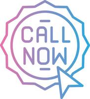 Call Flat Symbol vector