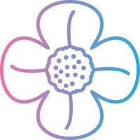 Bouvardia Elegant Flat Illustration vector