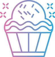 Cupcake Interactive UI Design vector