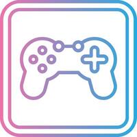 Joystick Neon UI Symbol vector