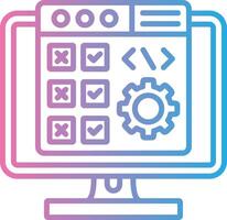 Kanban Minimal UI Element vector