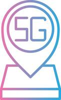 Location Color Block Badge vector