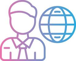 Manager Interactive UI Design vector