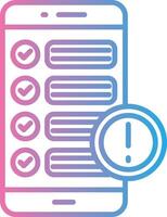 To Do List Sleek Visual Mark vector