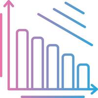 Bar Graph Minimal UI Element vector