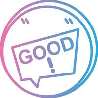 Good Modern Color Symbol vector