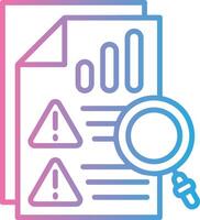 Risk Analysis User Friendly Drawing vector