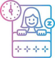 Sleepless Modern Tech Object vector
