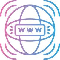 Worldwide 3D Interface Shape vector