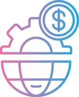 Global Services Digital Tech Element vector