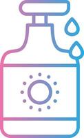 Lotion Futuristic App Badge vector