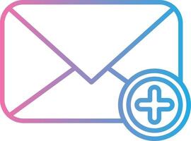 Mail App Based UI Graphic vector