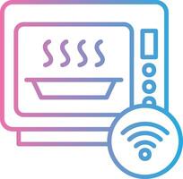 Microwave Vibrant Visual Object vector