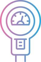 Parking Meter Outlined Frame Object vector