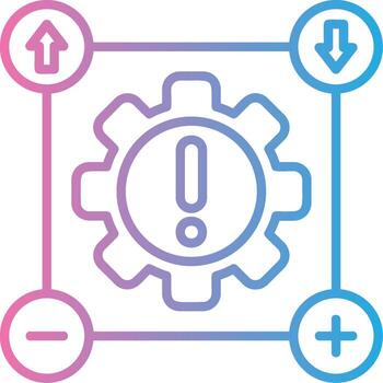 posible neón ui símbolo vector