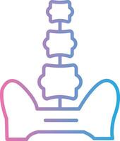 Spine Modern Interface Badge vector