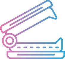 Stapler Remover Modern Shape Graphic vector