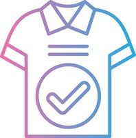 Tshirt UX Focused Shape vector