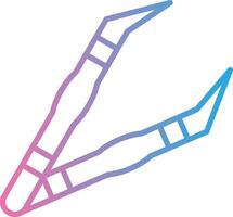 Tweezer Subtle UI Graphic vector