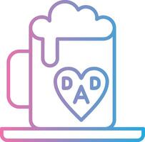 Beer Pastel Tone Form vector
