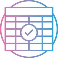 Check Soft Outline Graphic vector