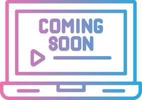 Coming Soon Mobile App Illustration vector