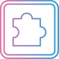 Puzzle Coded UI Symbol vector