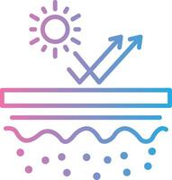 Reflect Thin Line Element vector