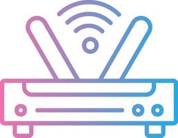 Modem Simplified Design Piece vector