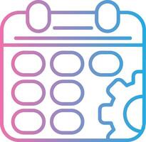Schedule Custom Line Element vector
