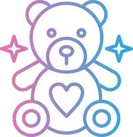 Teddy Bear Illustrated Concept Graphic vector