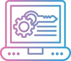 Access Control List Web Style Graphic vector