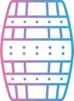 Barrel Sleek Visual Mark vector