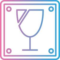 Fragile Smooth UI Symbol vector
