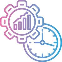 Efficiency Isometric Web Illustration vector