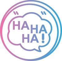Haha Cool Tone Form vector