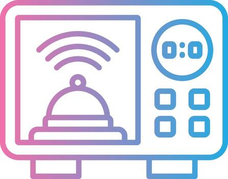 Microwave Subtle UI Graphic vector