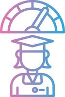 Performance Elegant Shape Symbol vector