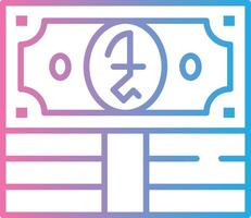 Riel Modern Color Symbol vector